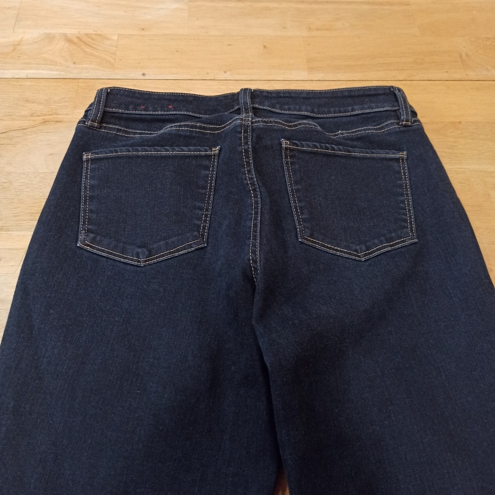 Talbots Flawless Five-Pocket PetitesJeans Women 4P Dark Blue Low Rise - Picture 11 of 16